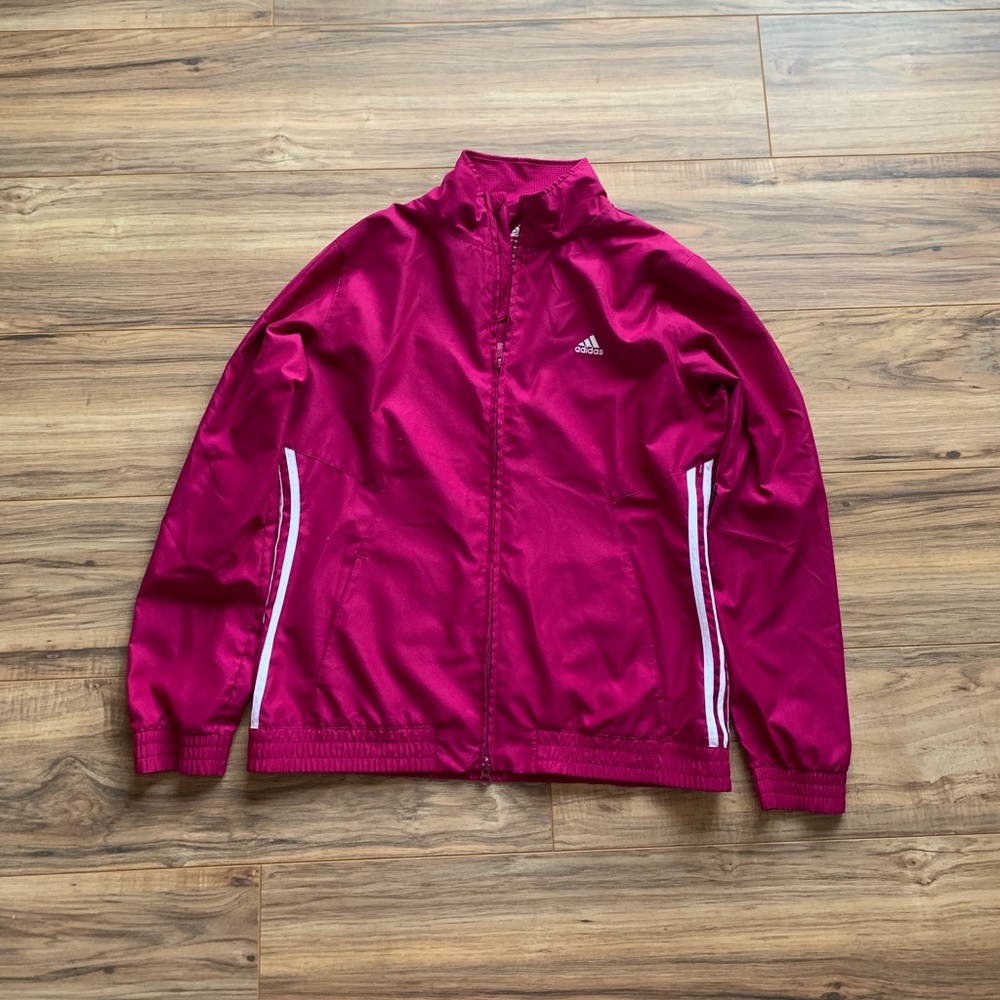 Adidas windbreaker size small